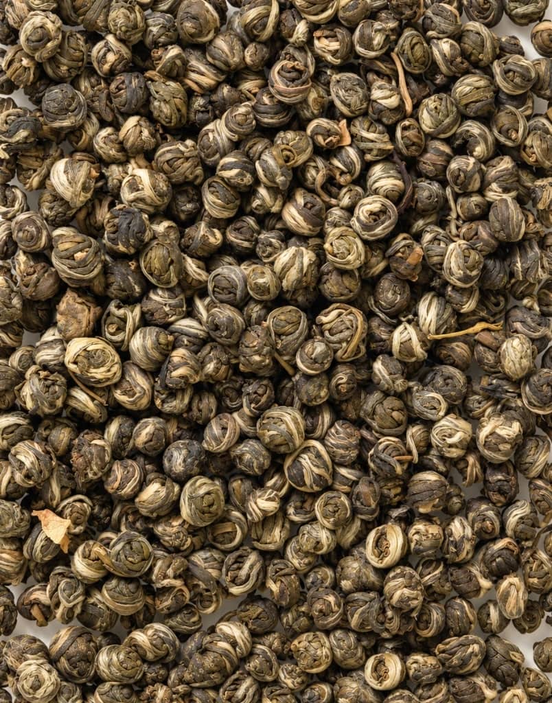 Hand-rolled Imperial Jasmine dragon pearls